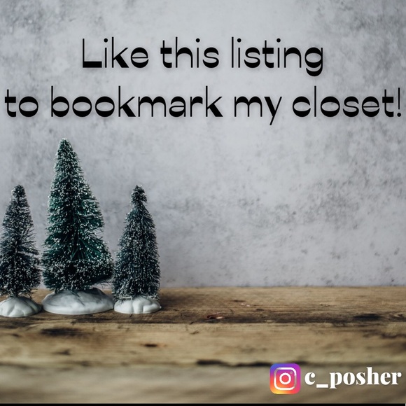 ✨BOOKMARK MY CLOSET! - Picture 1 of 6